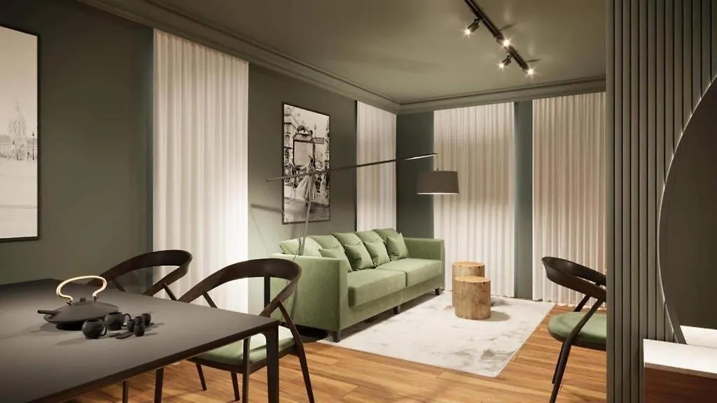 Luxury Green Apartment - Up To 4 People 班斯科